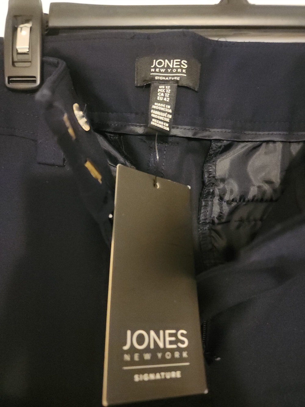 Jones New York Navy Pants with Tag